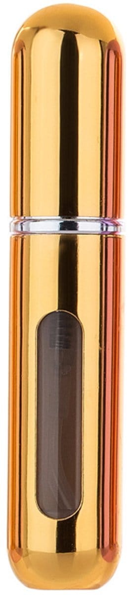 2 stuks 6 ml navulbare parfumverstuiverflessen, draagbare mini-sprayflesjes voor op reis, gemakkelijk na te vullen lege verstuiverflessen voor handtassen, tassen, tassen en bagage, glanzende kleur (roze, goud)