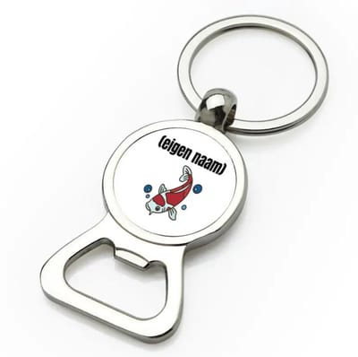 Akyol - vis met eigen naam flesopener - Vis - vissen liefhebbers - iemand die houdt van vissen - verjaardag - cadeau - kado - 9 bij 3 cm