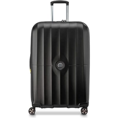 Delsey Carrousel 2 Grote Reiskoffer 77 cm Expandable – 102L – 5 kg – Polycarbonaat – TSA Slot – Zip SECURITECH® 2 – 5 Jaar Garantie - Black