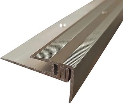 Profielsysteem voor parket en laminaatvloeren, 7-16 mm, trapprofiel, 100 cm, diverse kleuren