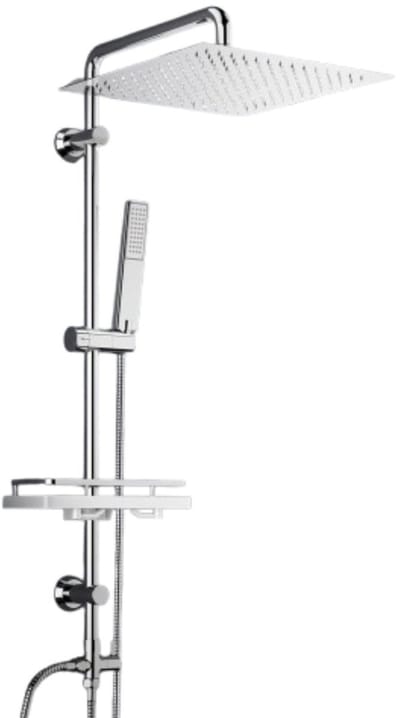DailySupplies® Regendouche Zonder Kraan - Regendouchekop - Regendouches - Regendoucheset - Zilver