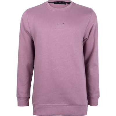 Aspact  Back Logo Sweater Elderberry Größe: XXL | Pullover Outlet | Unisex