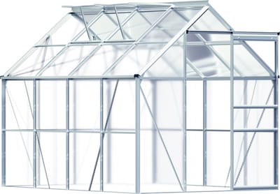 Gardebruk Aluminium Tuinkas 4,75m² - 2 Ramen Regengoot - 250x190cm