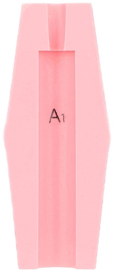 Allecto - 4-in-1 puntenslijper - Cosmetische puntenslijper - Draagbaar - Roze - Make-up puntenslijper - Ideaal voor wenkbrauwpotlood - Compact formaat