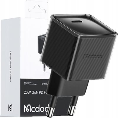 Mcdodo® Snellader - Oplader - Voor telefoon - USB-C USB-A - 20W