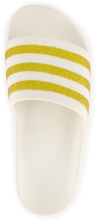 Adidas Adilette Aqua dames badslippers wit goud - Maat 42