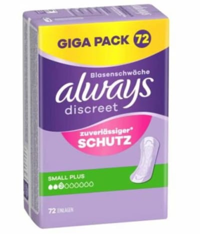 Always Inlegkruisje Small Plus - 3 x 72 stuks - Voordeelverpakking