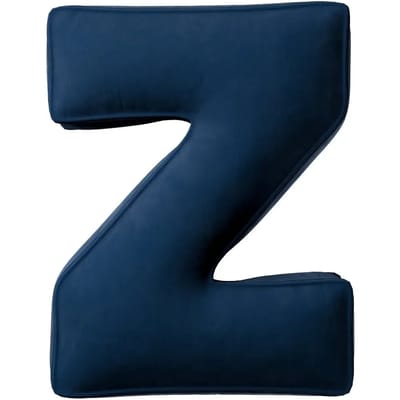 Kussen letter z Yellow Tipi Posh Velvet
