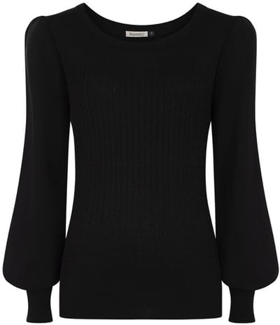 Banned - Una Gebreide trui - 4XL - Zwart