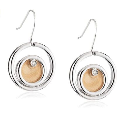 Orphelia Dames 925 Sterling Zilveren Dangle Oorbellen - Zilver ZO-5703