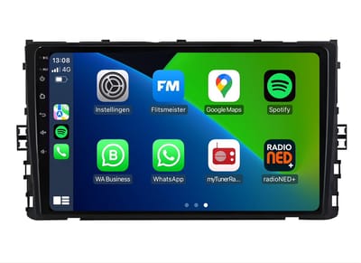 CarPlay autoradio geschikt voor Volkswagen T-Cross | 2018 t/m 2025 | Android 13 | Draadloos Apple CarPlay & Android Auto | 2GB + 64GB | 8-Core processor | Davilon | 2025 model | 2018 2019 2020 2021 2022 2023 2024 2025 | Bluetooth & Wifi