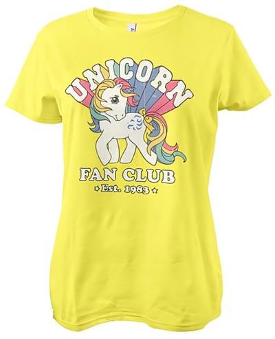 My Little Pony Dames-T-shirt 'Unicorn Fan Club' in meisjesachtige stijl