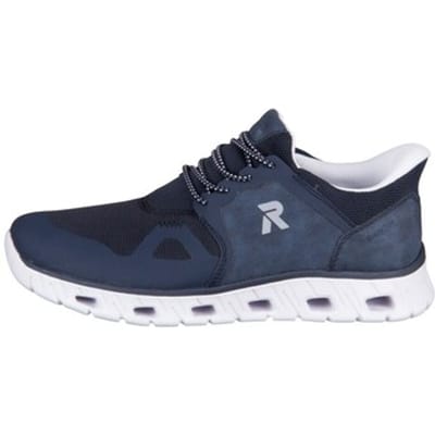 Rieker Heren Sneaker Low Ready2GO Instapper 04355-14 blauw Blue