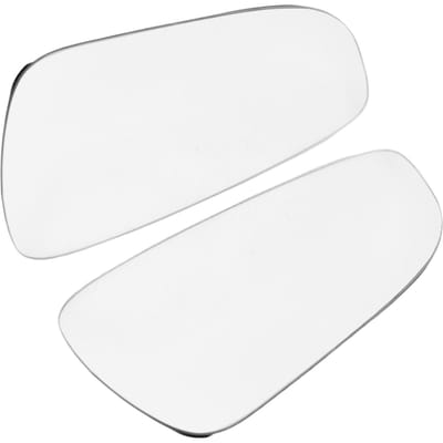 Paar Auto Zijdeur Achteruitkijkspiegel Lens Glas Goed Reflectievermogen Vervanging voor Opel Astra H white