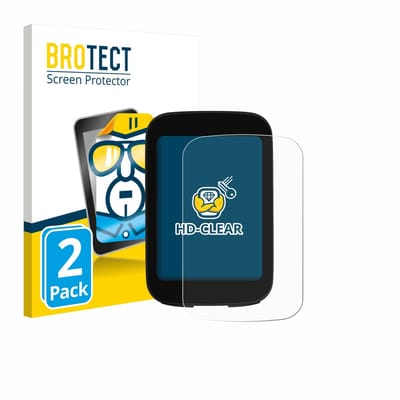 BROTECT - Screenprotector voor Bikevee BKV300B 2.4" - Folie Beschermfolie transparant 2 Stuks