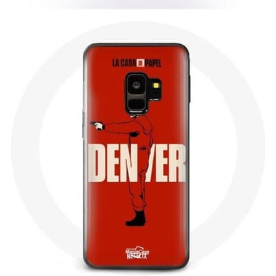 Hoesje voor Samsung Galaxy S9 La Casa De Papel Denver tekening