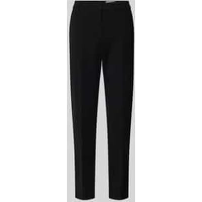 Stoffen broek met achterzak