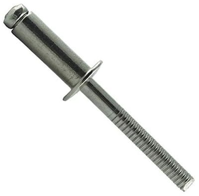 Blindklinknagels - Popnagels Klinknagels - Bevestigen Materialen - Roestvrij Staal A2 - 6 x 10 mm - Zilverkleurig