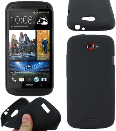 ebestStar - Hoes geschikt voor HTC One S, Beschermhoes Siliconen Schokbestendig, Dun en Flexibel, Zwart