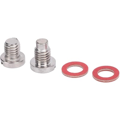 Kit de vis de bouchon de vidange d'unité inférieure Acier inoxydable 90340 08002 pour moteur hors-bord 5CV 6CV 8CV 9.9CV 15CV 90CV 115 à 300CV gray