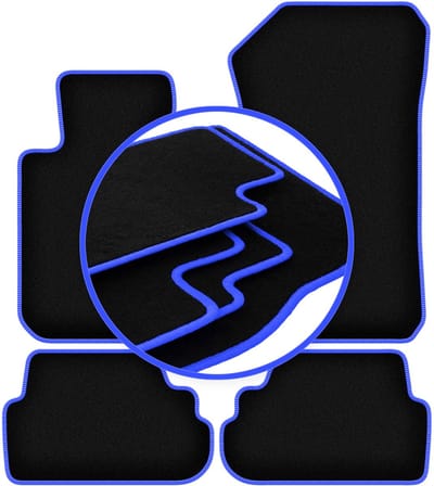 CARLUX-BLUE automatten voor: BMW 1 E81 hatchback (2007-2012)