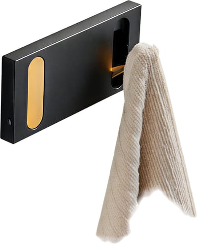 Onzichtbare Opvouwbare Muurhanger Haken – 2 Stuks – Jas Hanger – Goud – Handdoekenrek – Zelfsluitende Achterdeur Haak – Badkamer Keuken Organizer – Ruimtebesparende Muur Haken – Modern en Duurzaam Design
