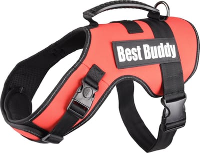 Flamingo Uranus - Harnas Honden - Harnas Best Buddy Uranus Rood Xl 80-115cm 50mm - 1st - 122697 - 1st