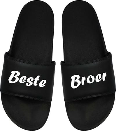 Cadeau Sint - Cadeau Kerst - Cadeau Broer - Badslippers Broer - Cadeau Badslippers - Badslippers Heren 48