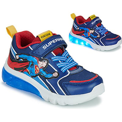 GEOX CIBERDRON JONGENS - BLAUW/ROOD - Maat 33