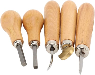 Professionele gereedschapsset voor het plaatsen van decoratieve stenen, 5 stuks voor sieraden maken en veilige uitsparingen