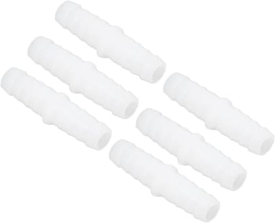 Plastic Slangpilaar Fitting - Duurzaam en Slijtvast - Set van 10 - Voor Pomp en Siliconen Buis - Geschikt voor 9-9 mm diameter