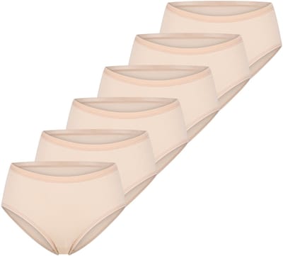 sloggi Dames midi slip 6 pack GO Daily Cotton