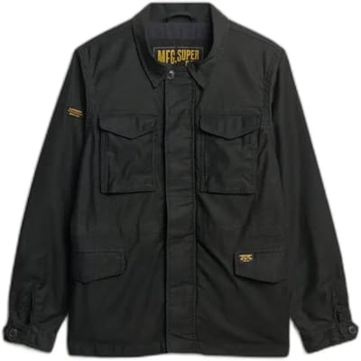 Superdry Collared M65 Jas Zwart XL Man