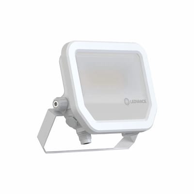 Ledvance LED Floodlight Aluminium Wit 17W 2400lm 100D - 865 Daglicht | IP66 - Symmetrisch