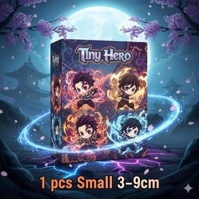 Demon Slayer Anime Figuur Blind Box PVC Materiaal Verzamelaar Actie Model Verrassingscadeau voor Fans Kinderen Volwassenen Nieuwste Uitgave