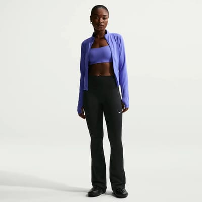 Nike Sportbroek One High Waist Flared Dames - Maat S