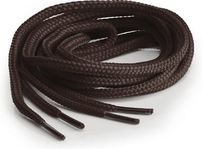 Springyard Hike 6.0 mm - veters rond - bruin - 105cm - polyester - 1 paar