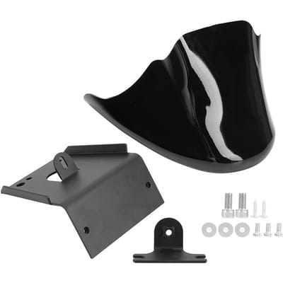 Motorfiets Onderdelen Accessoires Spoiler Kin Kuip Geschikt voor XL1200 Modellen 04 17 (Glanzend zwart) black