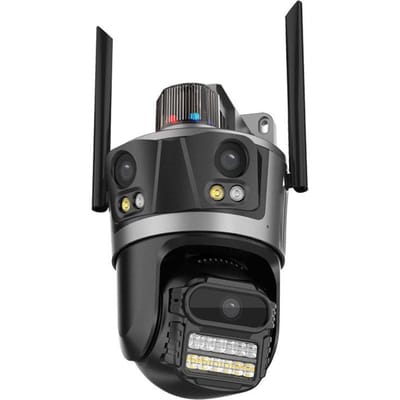 6K 12MP HD PTZ Wifi Surveillance Camera Buiten 360 Vigilancia Draadloos Waterdicht CCTV Beveiliging Externe IP Camera's EU Plug