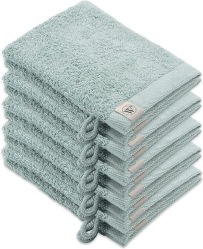 Walra Remade Washandjes 16x21 - set van 10 - Zware kwaliteit - Mint