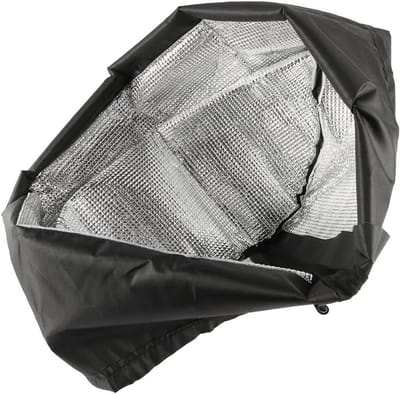 Allecto plus - Isolatiehoes voor Outdoor Planten | Beschermende Tas voor Potplanten | Dubbellaags met Rits | Winter Bescherming voor Planten | Warme Plantenhoes | Essentieel voor Tuinieren
