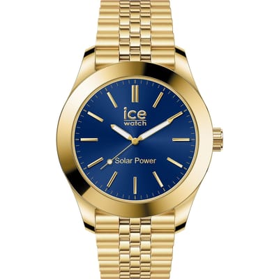 Ice Watch ICE steel - Gold blue 023798 Horloge - Staal - Goudkleurig - Ø 40 mm
