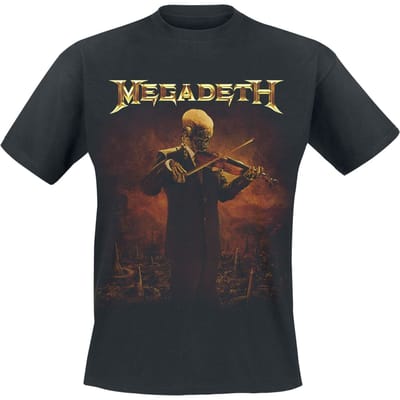 Megadeth T-shirt - Symphony For Destruction - S tot XXL - voor Mannen - zwart