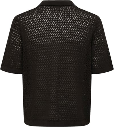 ONLY&SONS - ONSNYLE 5 SS SPLIT POLO KNIT CS - Heren - Gebreide truien
