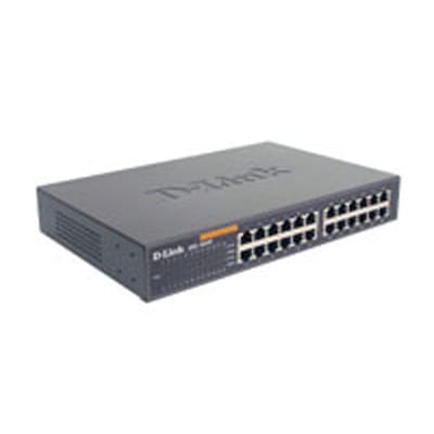 D-Link DES-1024D 24-Port Fast Ethernet Unmanaged Desktop Switch