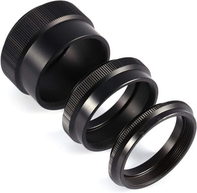 Extension Tube Ring Set voor M42 42mm - 9mm, 16mm, 30mm Adapters voor Macro Fotografie en SLR Camera's