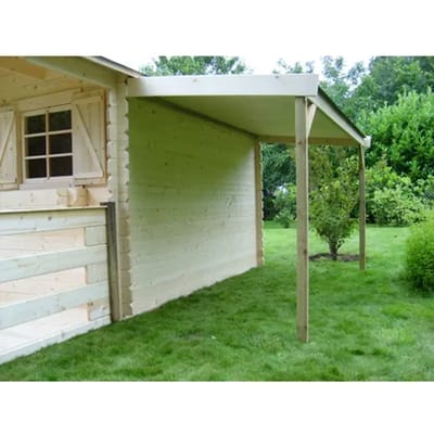 Solid Houtberging Voor Tuinhuis Hout