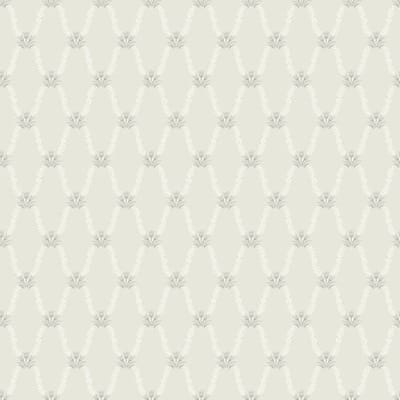 Duro Vliesbehang 433-01 - Linnéa - Klassiek Grijs - 53cm x 10.05m