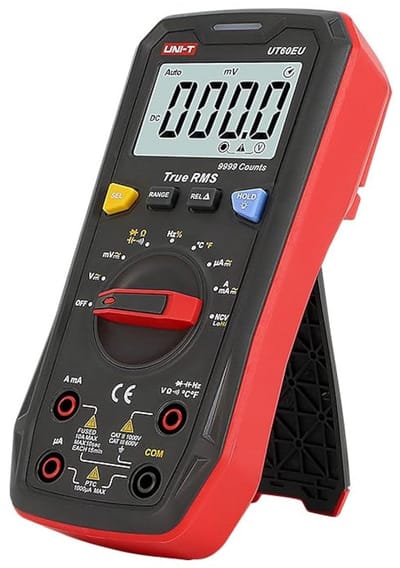 Digitale Multimeter met Bluetooth - True RMS Spanningsmeter 1000V, Stroomtang Functie & Temperatuurmeting