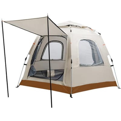 Outdoor Camping Picknick Automatische Snel Open Tent Waterdichte Zonbestendige Tent Familie Instant S gray